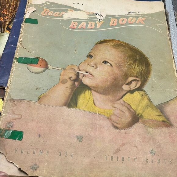 Lot of 10 books and individual patterns baby book from 1944 crochet knitting - Picture 2 of 15